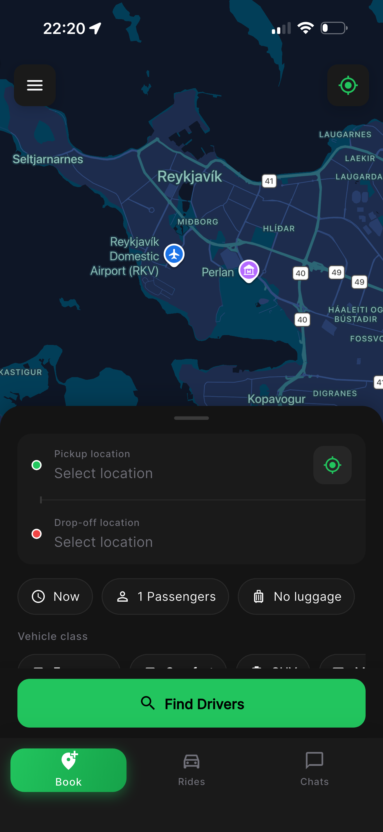 Flott Iceland App