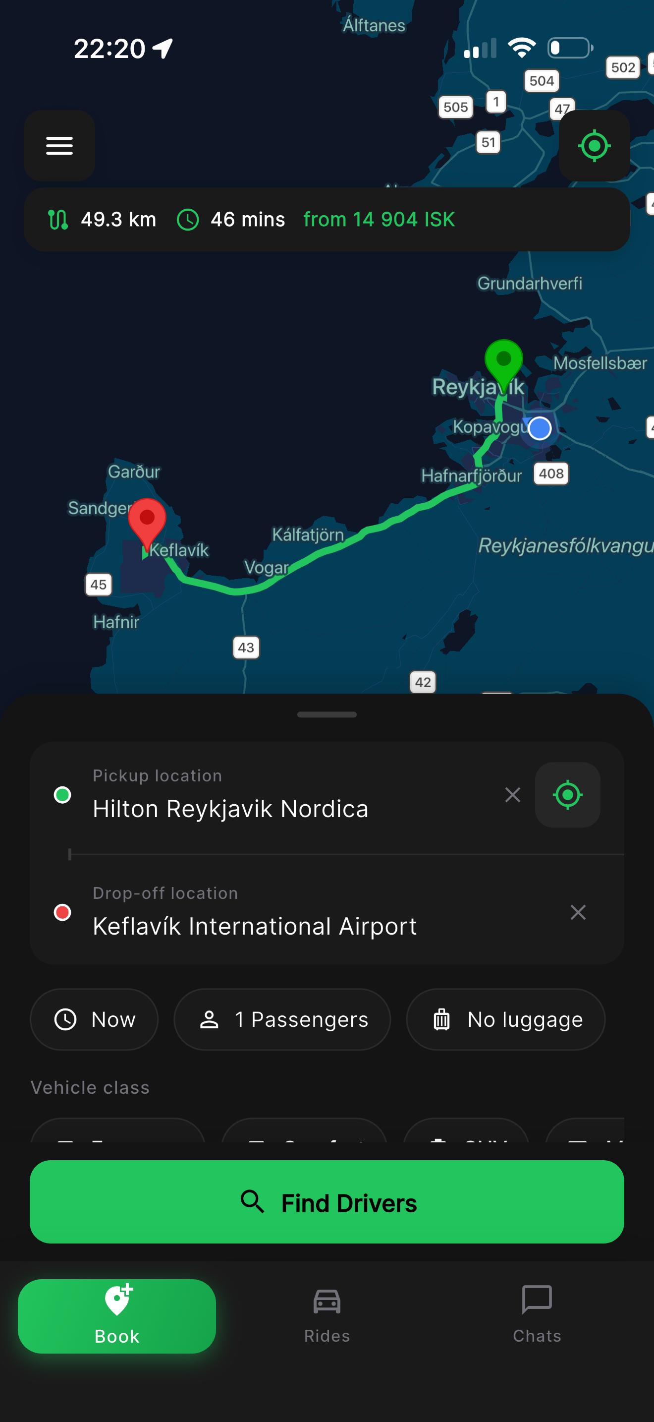 Flott Iceland App