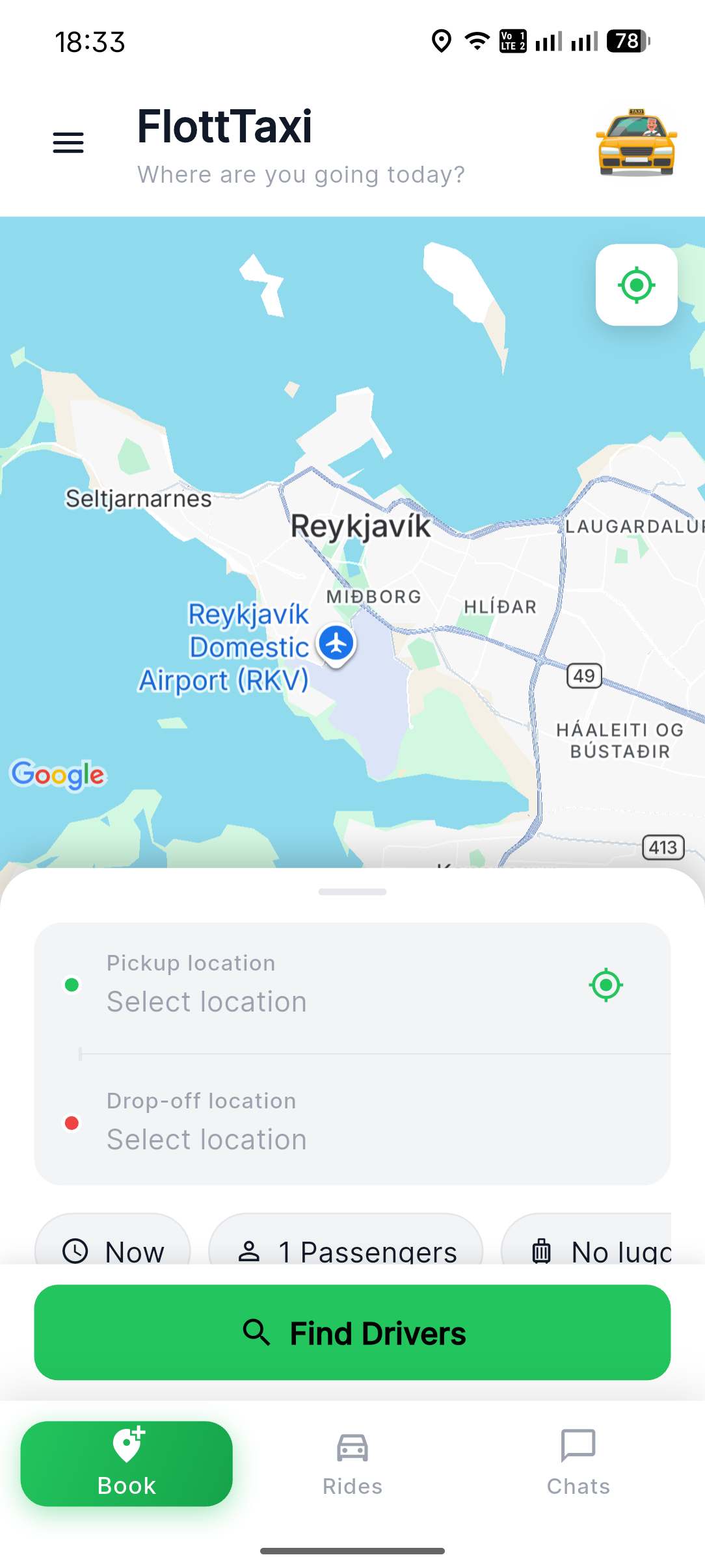Flott Iceland App
