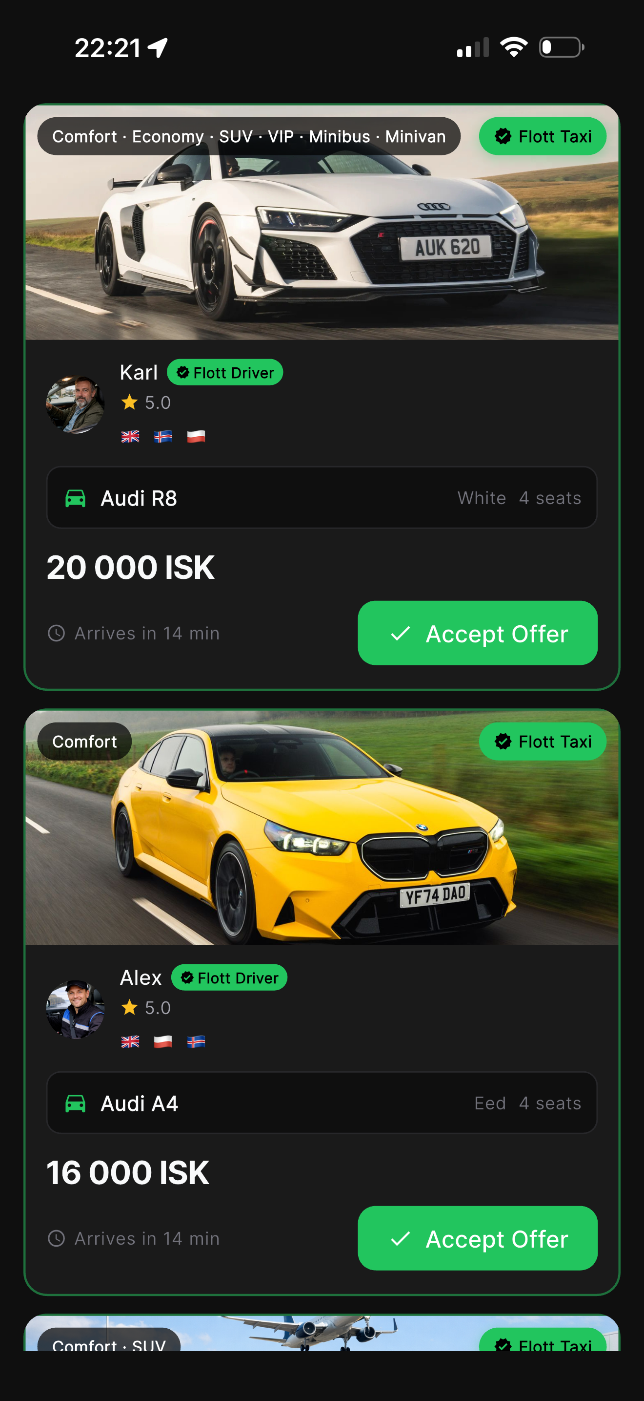 Flott Iceland App